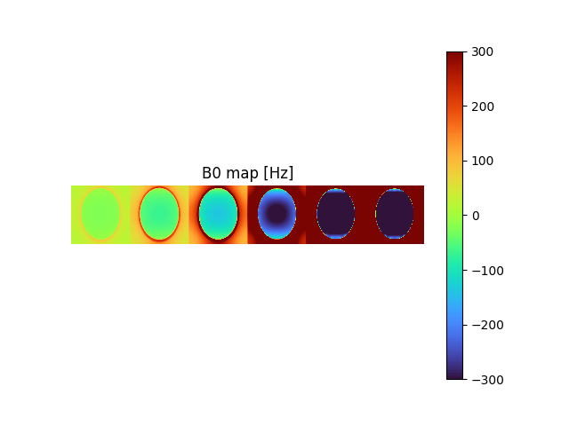 B0 map [Hz]